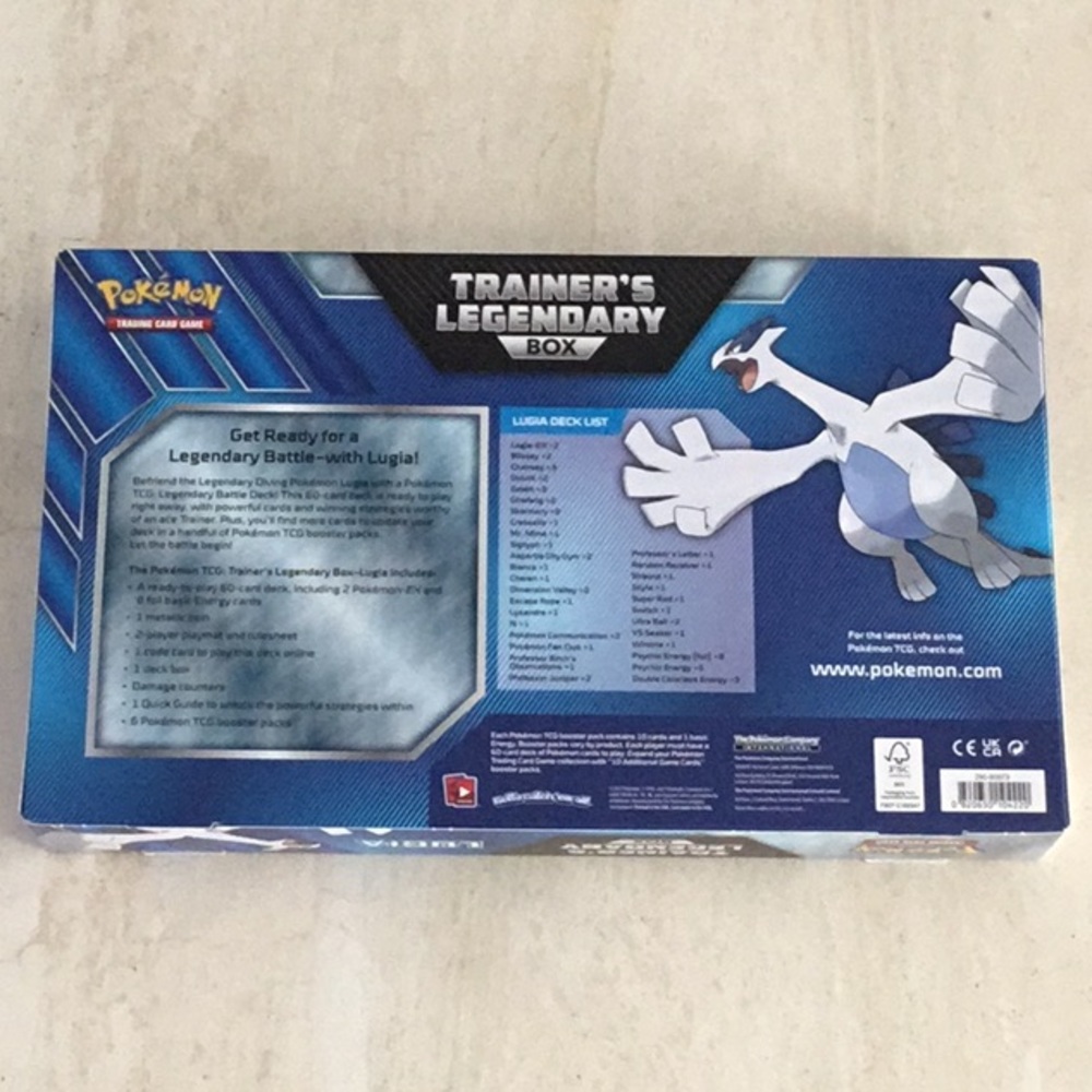Pokemon Lugia Trainer’s Legendary Box Lugia EX Cards - Picture 10 of 16